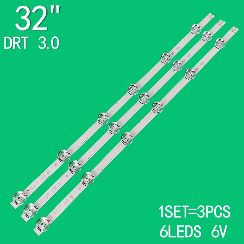 590mm LED backlight strip light For 32LB561V UOT A B 32 inch DRT 3.0 32 A B 6916l-2223A цена и фото