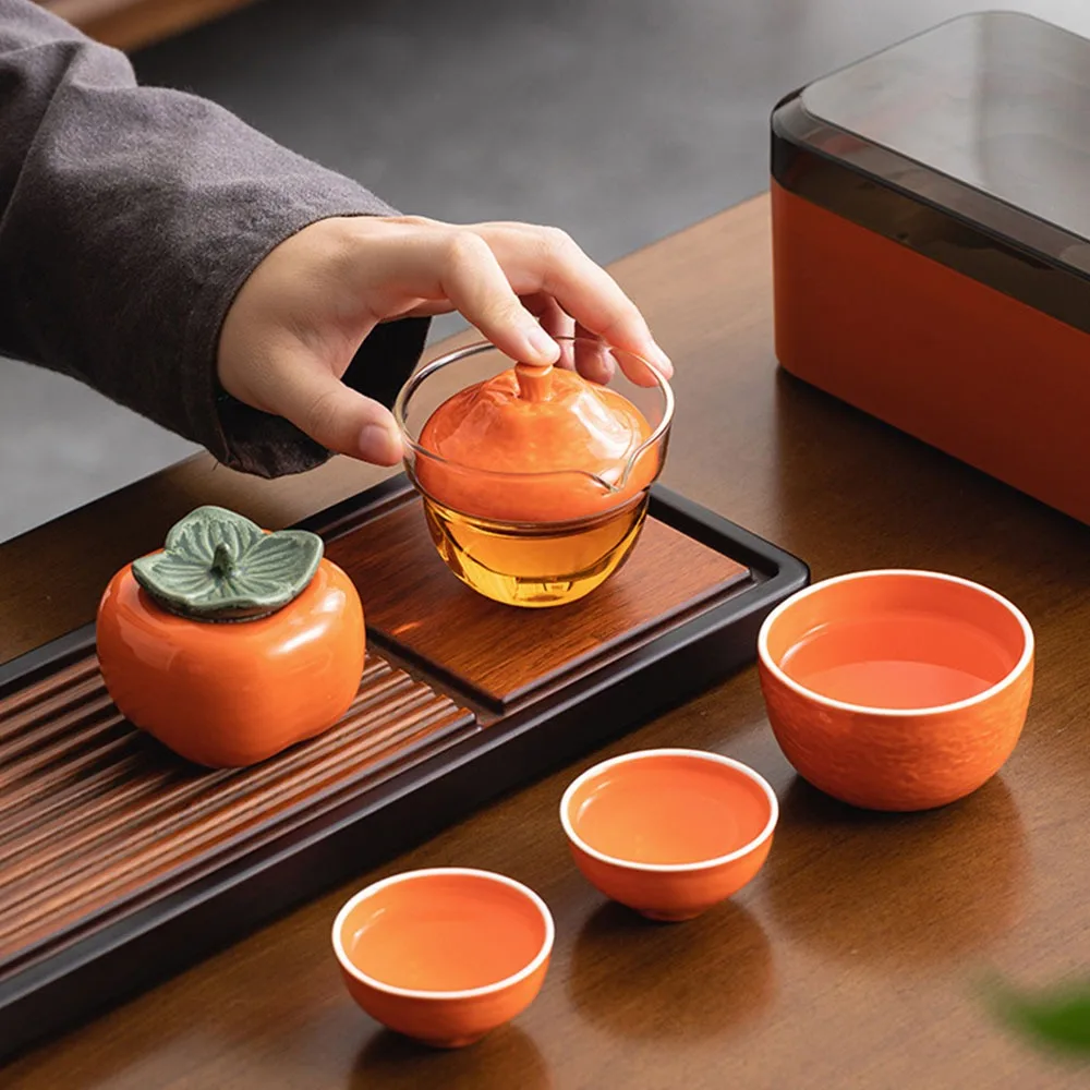 

Tea Set Brewing Tea Set High Quality Portable Ceramic Making Cup Kung Fu Tea Set Home