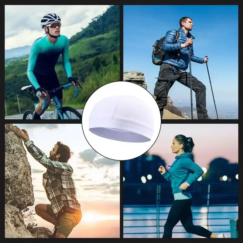 Cappello Berretto Ciclismo Invernale - Teschio Termico Sotto Casco, Moto, Unisex (Nero, Taglia Unica)