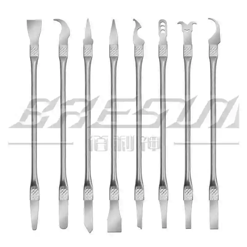 Electronic parts disassembly CPU grinding 8-piece set Computer mobile phone CPU pry tool disassembly repair tool set