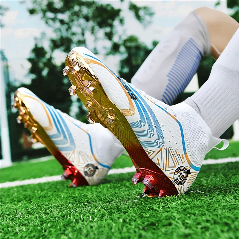 Men Football Shoes Professional TF/FG Indoor Sneaker Cleats Society Training Soccer Shoes Unisex Grass Non Slip Football Boots football shoes