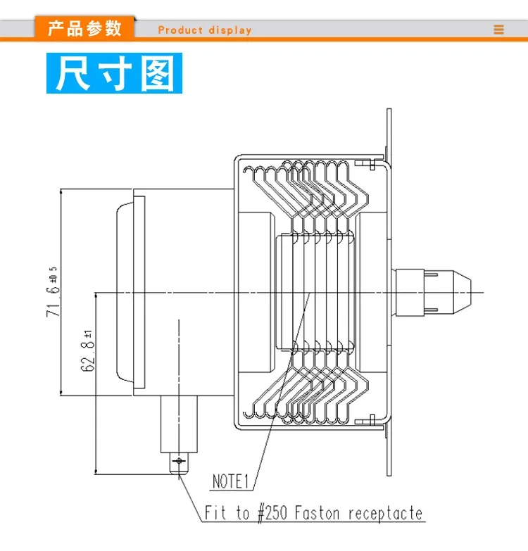 Description Picture 6 of itemFor Samsung OM75P (31) ESGN air-cooled long bottom plate Microwave magnetron drying equipment tube 1000W
