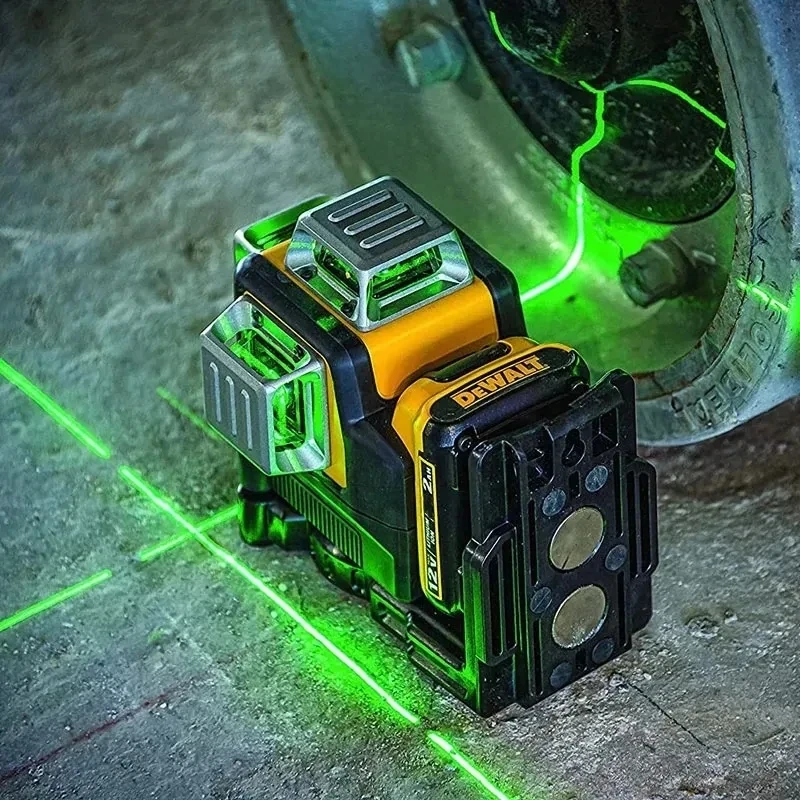 inkersi new 2 lines green red laser level self levelling nivel laser horizontal Dewalt DW089LG 3 Sides*360 Degree Vertical 12V Lithium Battery 12 Lines Laser Level Horizontal Green Light Level Meter Outdoor