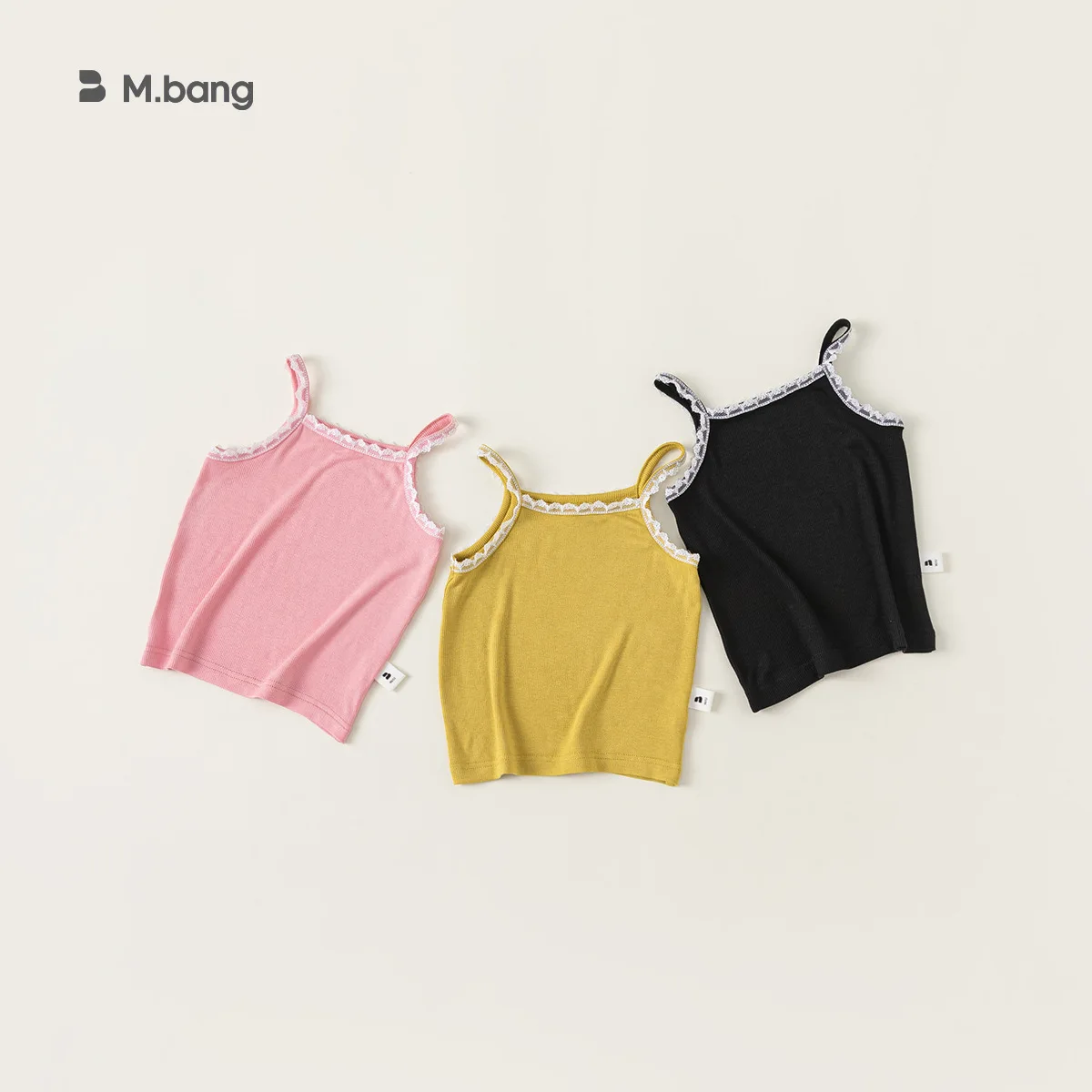 

Korean Little Girls Tops Summer 2-7 Year Sleeveless Lace Square Collar Solid Color Exqusite Children Girls Tees Baby Girls Shirt