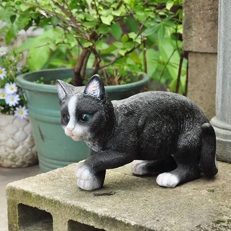 

Милые фигурки животных, подвески из смолы, украшения для дома, аксессуары для сада