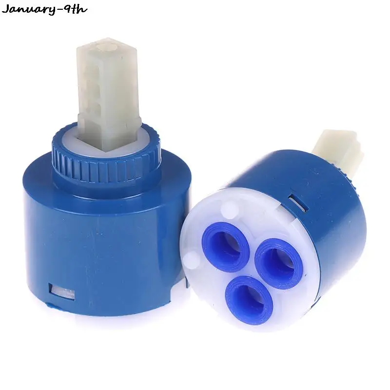 

35/40mm Ceramic Disc Cartridge Mixer Faucet Thermostatic Cartridge Faucet Disc Valve PP Plastic Ceramic Cartridges For Mixer