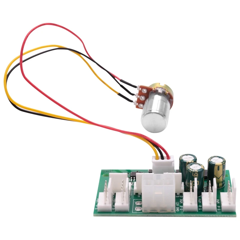 Computer Case Miner Fan Speed Controller 8-Channel Fan Hub PWM High-Power Violent Controller Speed Governor