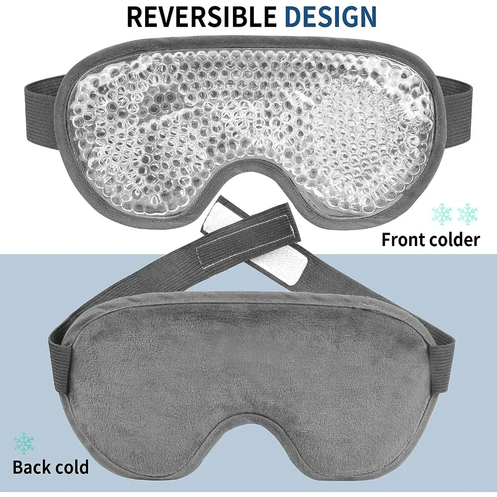 Gel Ice Eye Mask Ice Compress Sleeping Masks Beauty Eyes Health Tools Anti Dark Circle Eyes Bag Relax Sleep Aid Cooling Gel Mask
