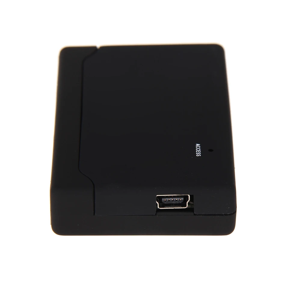블랙올인원 메모리 카드 리더기 USB 외장형 SD SDHC 미니 마이크로 M2 MMC XD CF