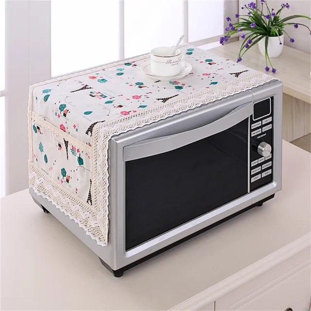 Microwave Cover For Home Kitchen Oven Dust Proof Cotton Linen Electric  Microwave Oven Protection Towel Accessories LJ200903 From Luo09, $10.25