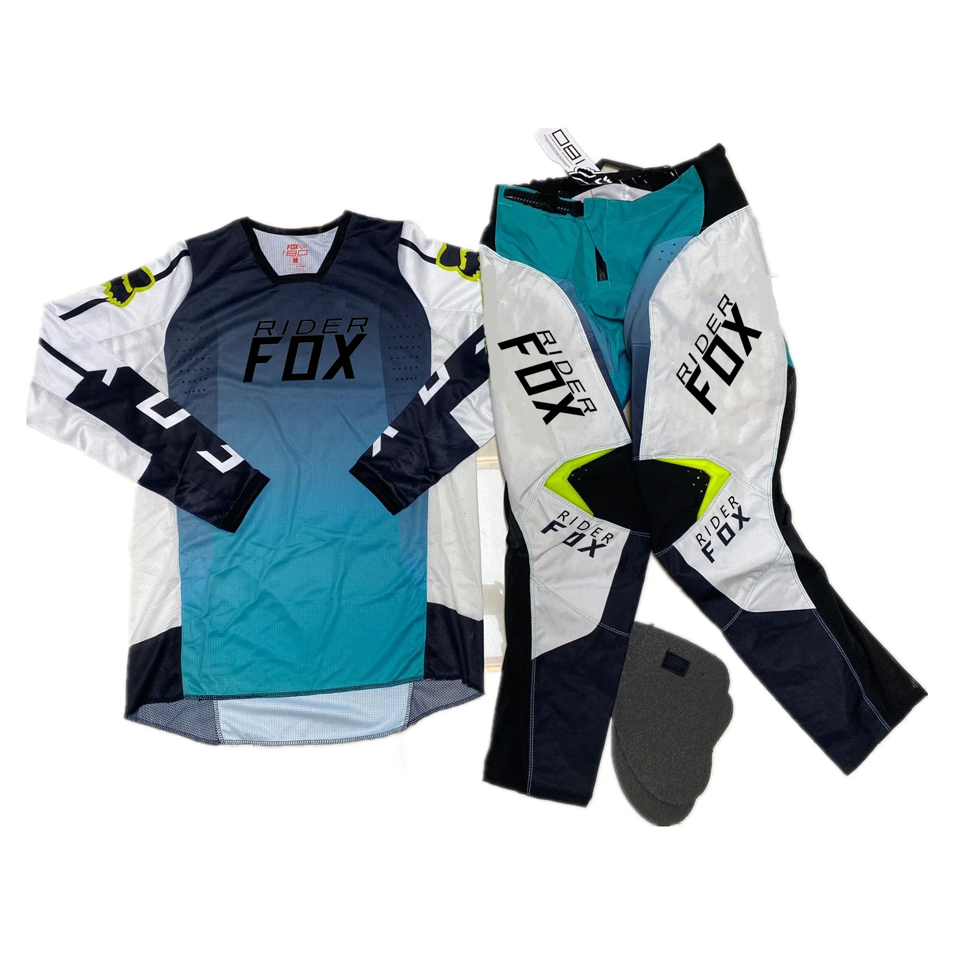 2024 Motocross Gear Set 180/360 Bnkr Jersey Pants Mx Combo Outfit Mountain Bicycle Offroad Suit Enduro Atv Utv Kit Uomo Bh