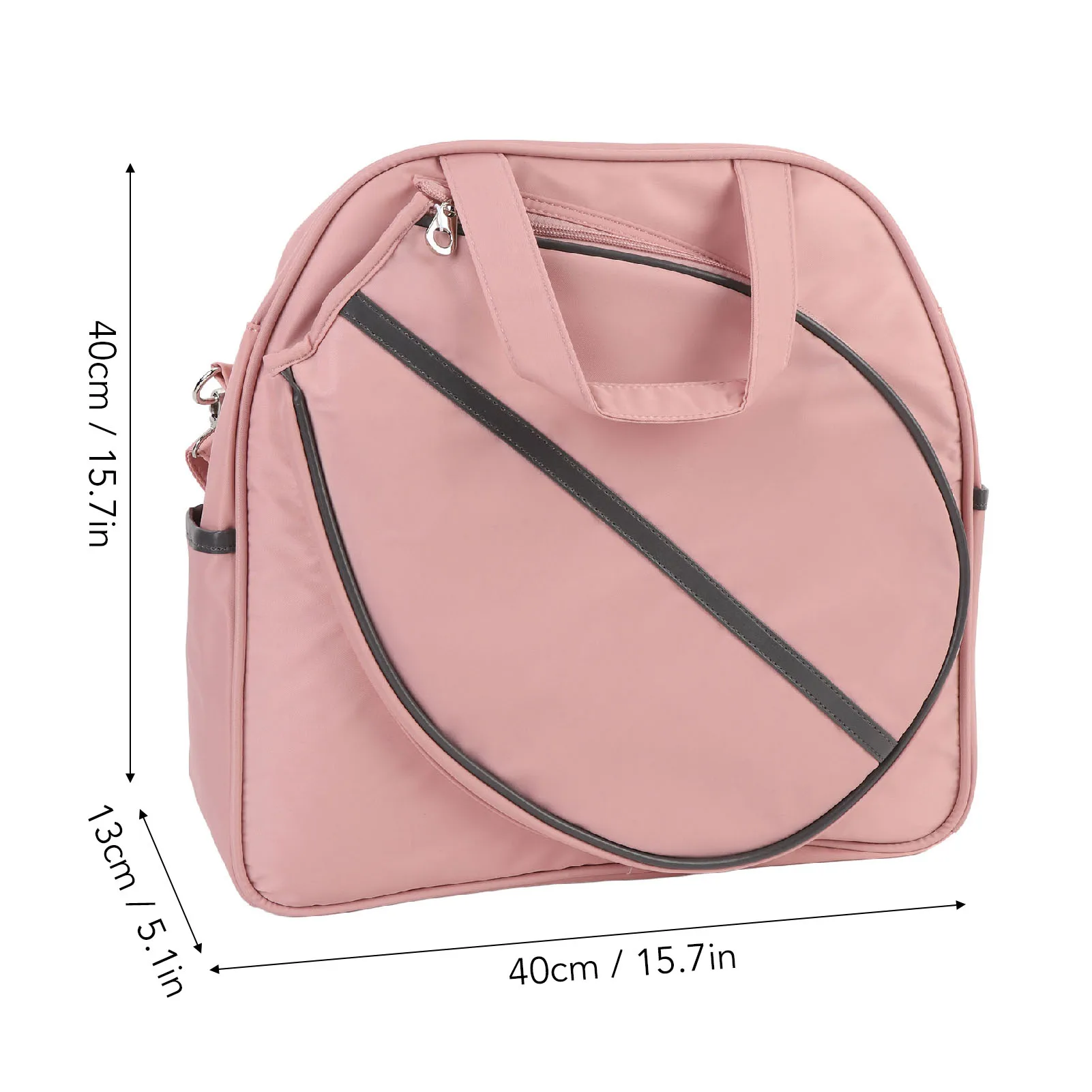 Shoulder Hand Tennis Bag Tennis Racket Bag with Strap Single Shoulder Or Handheld Large Capacity Water Proof Oxford Cloth