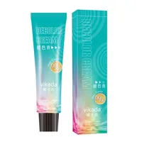 Natural White Gold Fading Paste Quick Fading Tasteless Hair Dye Cream 9 Degrees Easy to Wash Hair Bleaching Agent