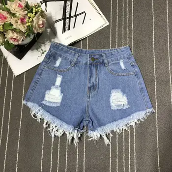 A-Line Sexy Hot Girl Denim Shorts Fashion Women Hollow Out Pocket High Waist Short Jeans Casual Streetwear Y2K Vintage Trousers 4