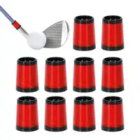 Golf Club Ferrules Durable 10PCS Iron Ferrules Club Head Covers Golf Driver Head Covers Protect Your Clubs And Shafts Fits Most 1
