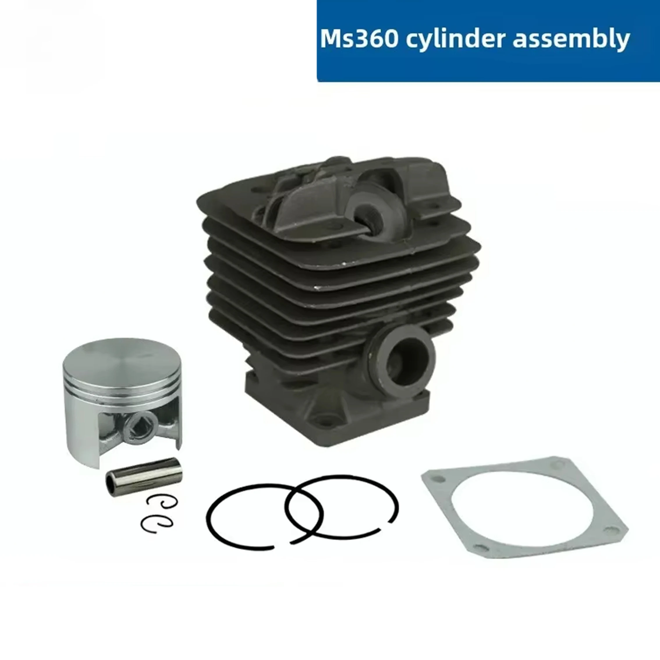 Haishine 48mm Cylinder Piston Kit for STIHL MS360 MS340 036 034 MS