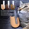 Cat Whisker Vase Pet Whisker Vase Fridge Magnet Creative Kitten Whisker Vase Fridge Magnet Tiny Decorative Vase Magnet For Cat 3