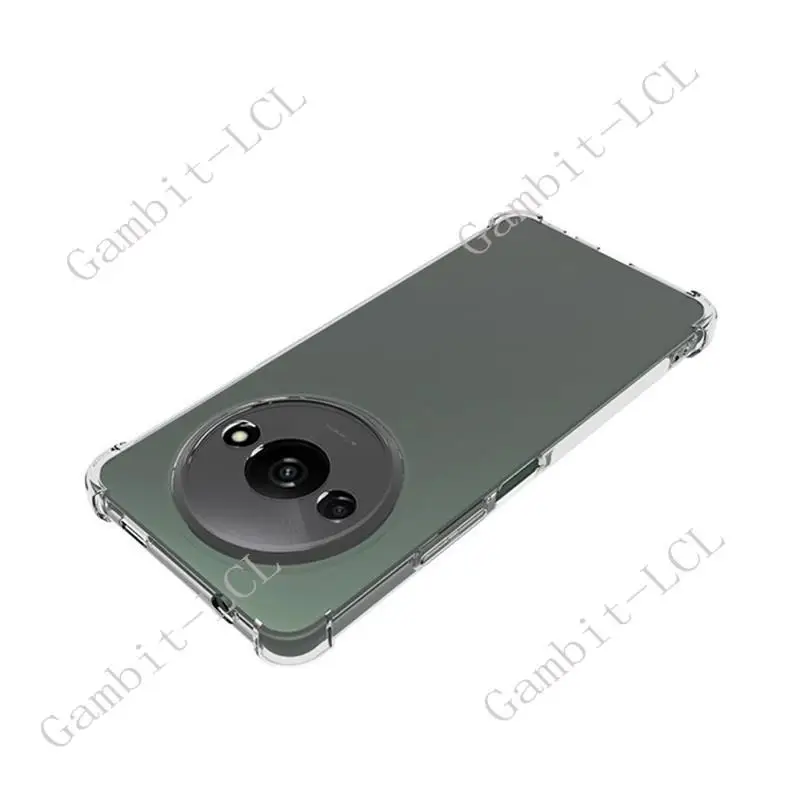Durable Shockproof Silicone TPU Back Cover - Anti-Falling Protective Case for Xiaomi Redmi A3 and Poco C61