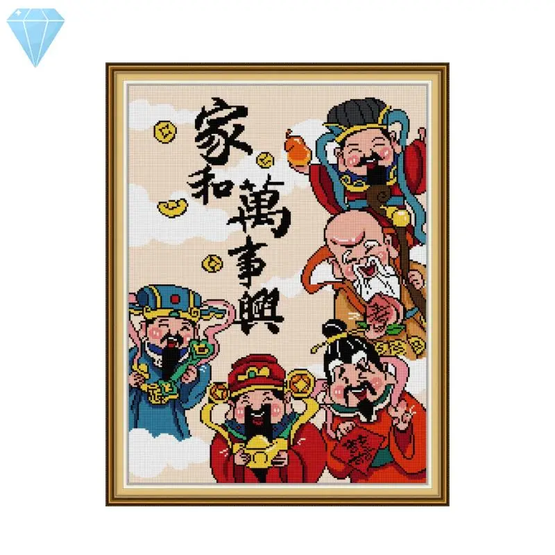 

Алмазная живопись 5D, новый узор в китайском стиле, круглая квадратная картина «сделай сам», наборы ручных искусств и ремесел, декор комнаты, подарок на день рождения