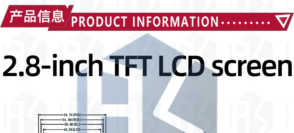 2,4/2,8/3,2/3,5 Zoll 240x320 320x480 SPI 2,4" TFT Serielles Port-Modul 5V/3,3V PCB-Adapter ST7789V/ST7796S LCD-Display für Arduino – Detail 12