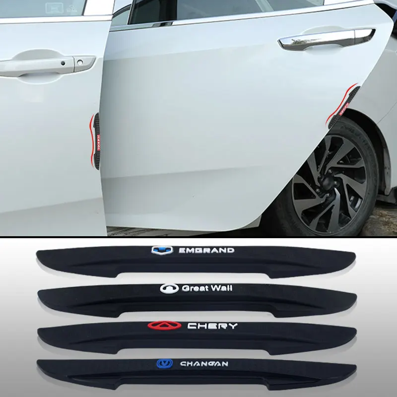 4PCS Car side door bumper edge scratch protector For Lexus NX IS 250 RX