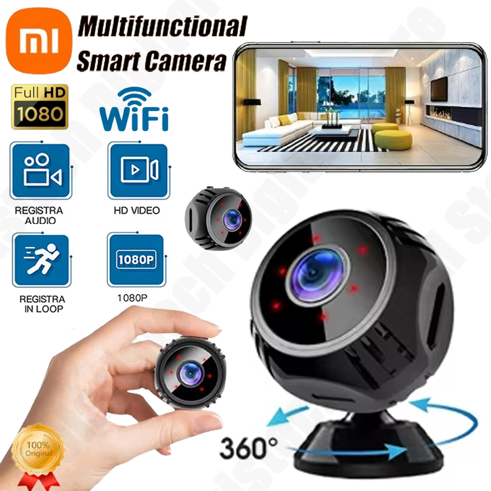 Xiaomi A18 Mini 1080P Camera WiFi Remote Monitor Intelligent Night Vision Portable Camera Security Protection Outdoor Camcorders