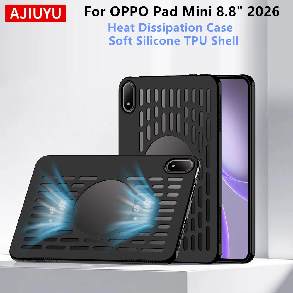 Heat Dissipation Shockproof Silicone Tablet Case with TPU Shell