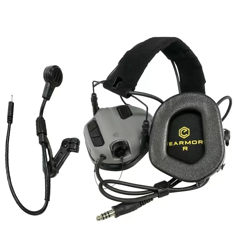 EARMOR-M32-Mark3 Tactical Headset, MilPro Shooting Earmuffs, Military Standard, MIL-STD-416 Electronic Hearing Protectors