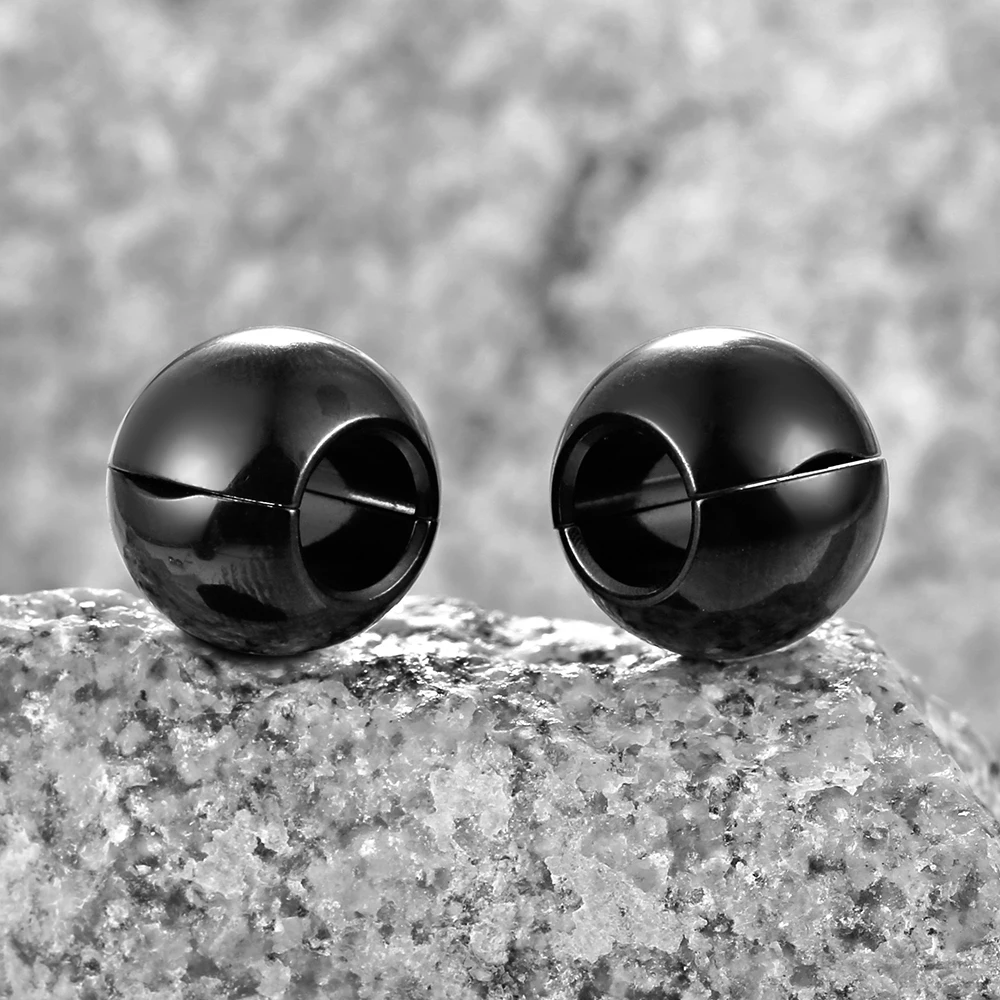 Casvort 2pcs täglich lässig Ohr gewichte Kleiderbügel Lappen Manschette Ohr messer Plug Expander Edelstahl Piercing Frauen Männer Körpers chmuck – Detail 16