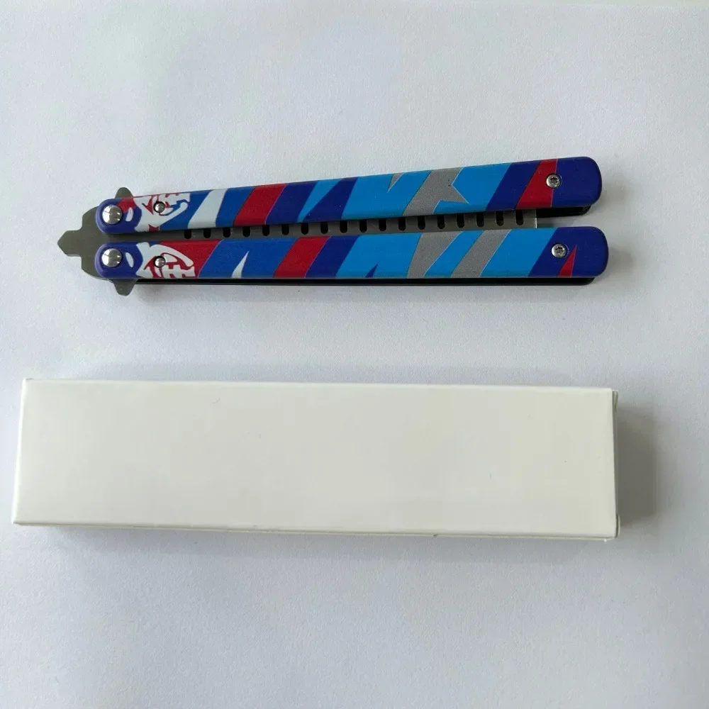 Valorant Weapon Melee Butterfly Comb Train Model Toys 23cm Metal Samurai Sword Gifts for Boys