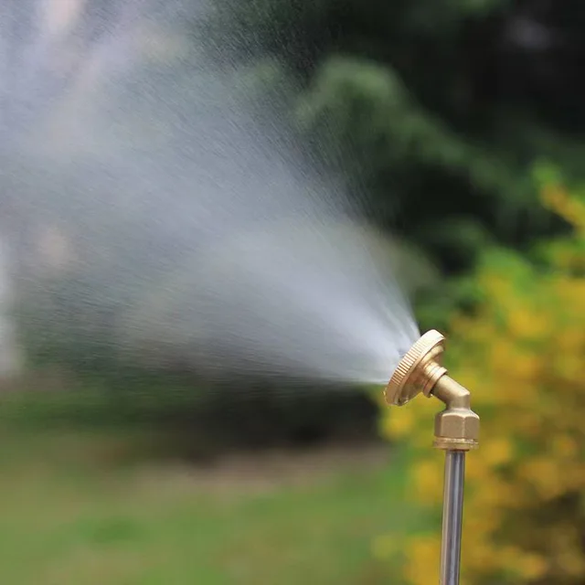 Teljes Réz 8 Lyukú Sprinkler Mezőgazdasági Kert Állítható Permetezőgép Finom Porlasztási Nagynyomású - Image 2