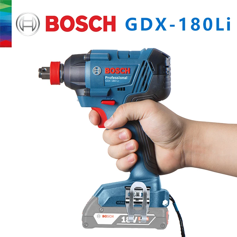 Original Bosch Electric Wrench GDX 180Li Electric Drill18V Impact