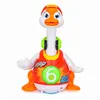 Robot Duck toy Interactive Dancing Duck Electronic Singing Cute Pet Toys Walk With LED For Children Birthday Gifts 2