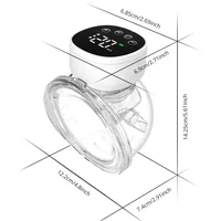 Wearable Breast Pump Double-sided Painless Electric Fully Automatic Integrated Breast Pump Hands-free and Portable Breastfeeding 2