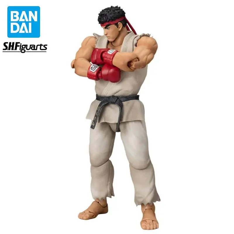 

Original BANDAI SHF Street Fighter Sutorito Faita Ryu Pvc Anime Figure Action Figures Model Toy