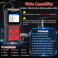 Obd2 Car Diagnostic Scanner with Voltage Tester - Engine Fault Code Reader for All Vehicles after 1996 - Image 4