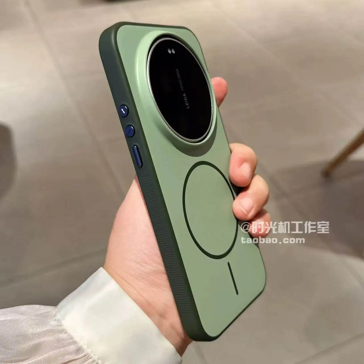Elegant Magnetic Thin Ring Anti-Drop Case with Wireless Charging Compatibility