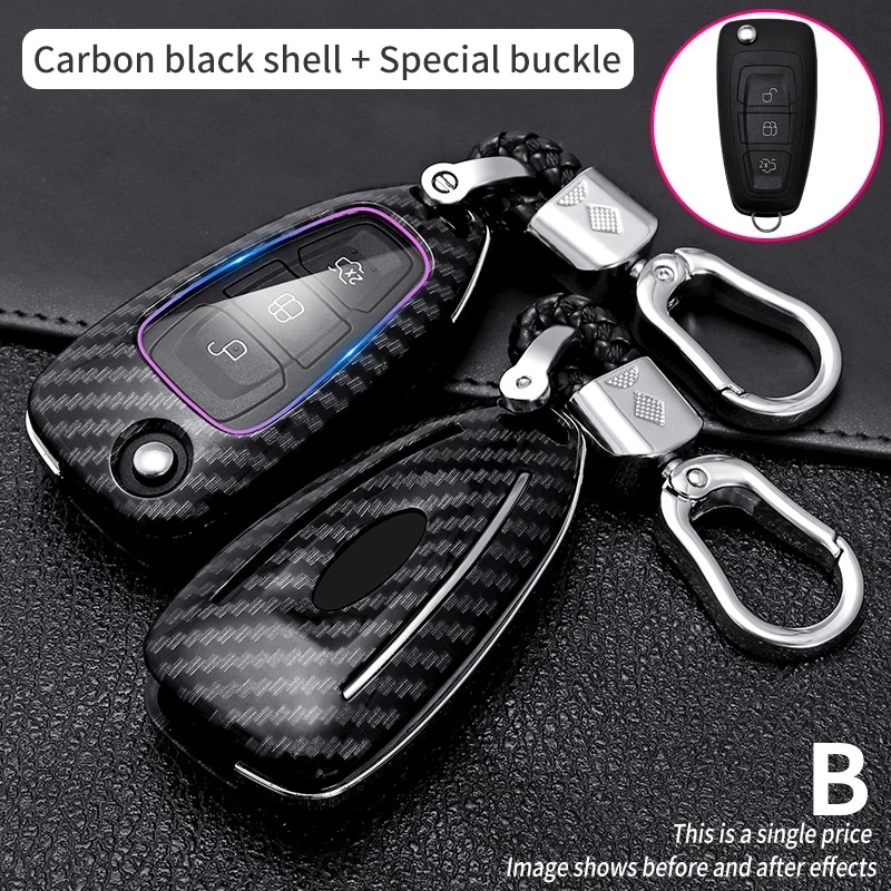 ABS-Carbon-Fibe-Car-Key-Cover-Case-Shell-per-Ford-Focus-2-3-MK3-ST-RS.jpg ABS Carbon Fibe Car Key Cover Case Shell per Ford Focus 2 3 MK3 ST RS Ecosport Fuga Fuga Fiesta Tourneo Custom Transit Galaxy - ABS Carbon Fibe Car Key Cover Case Shell per Ford Focus 2 3 MK3 ST RS