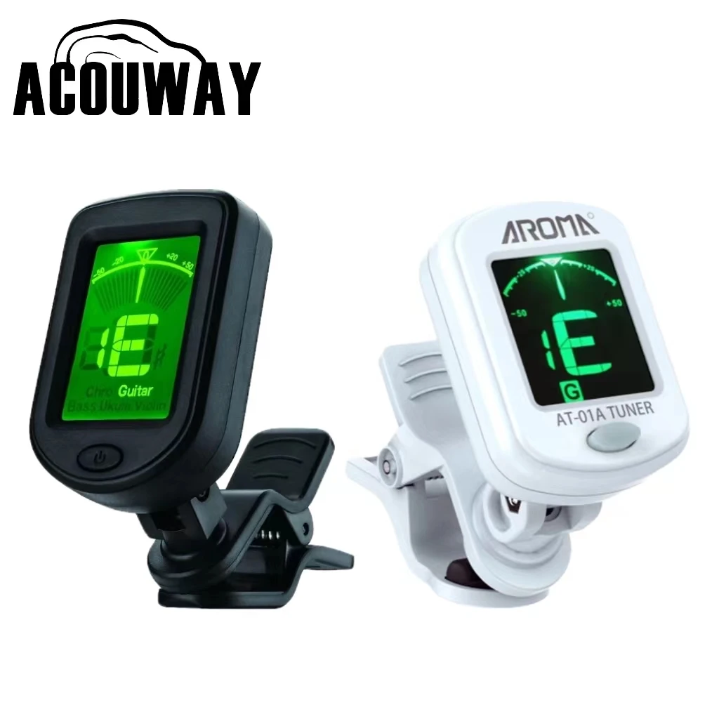 Acouway-Guitar-Ukulele-Tuner-Violin-Bass-Electronic-Tuning-Tuner-Clip ...