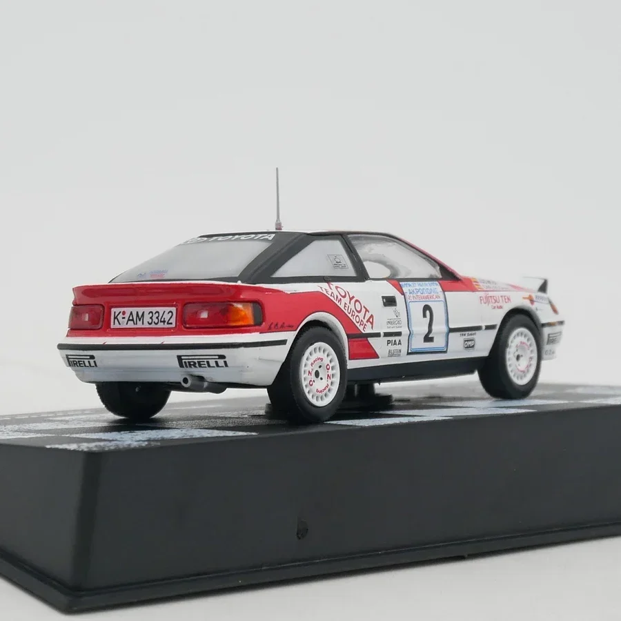 Diecast Ixo 1:43 Scale Toyota Celica GT-4 WRC 1990 Carari Racing