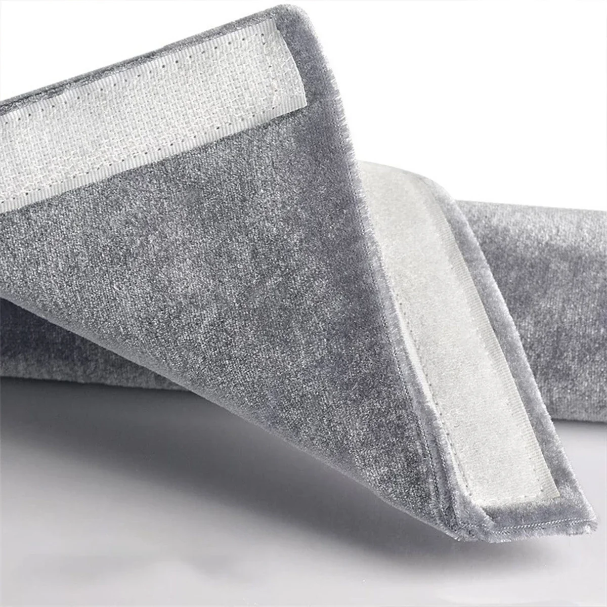 2pcs Soft Plush Refrigerator Door Handle Covers- Easy Clean, Double Door Dust Shields-ldeal for Kitchen Appliance Handles