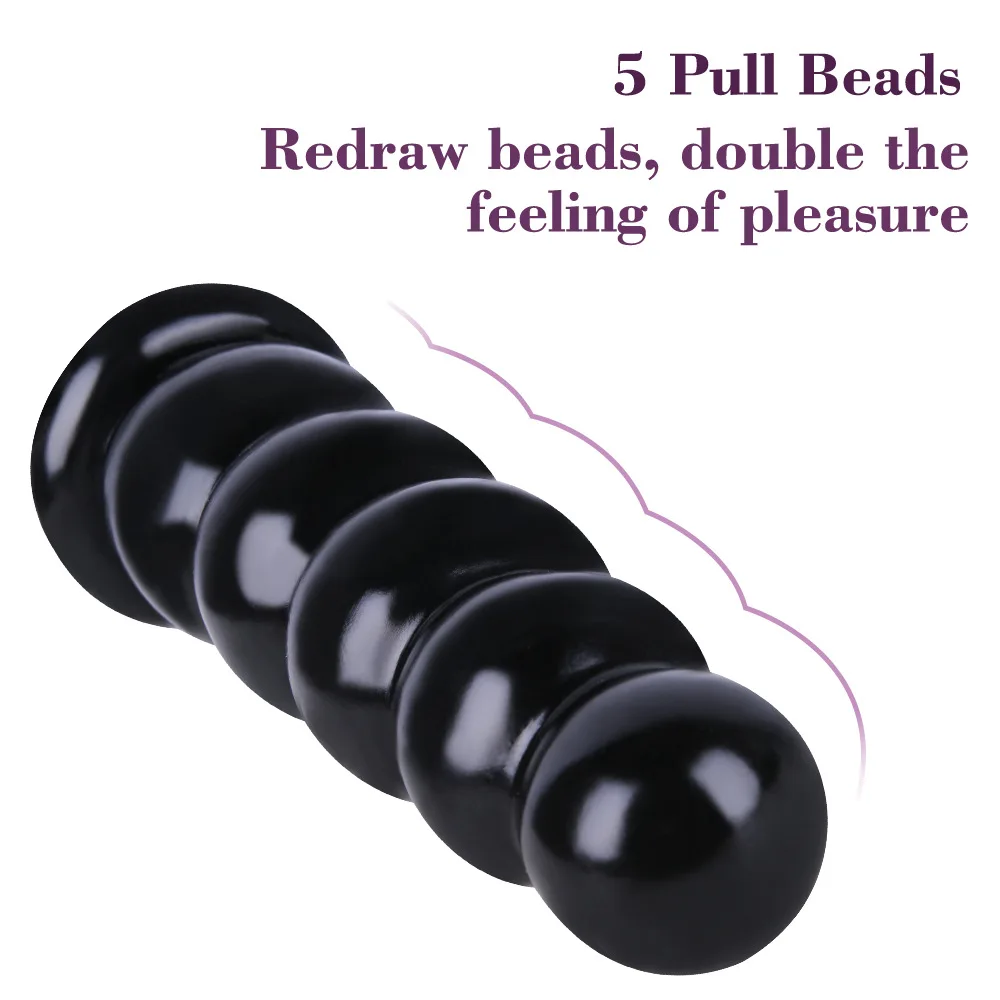 Große Analkugeln Kugeln Butt Plug Vaginalkugeln Pull Beads Stimulator Erotische Sexspielzeuge Paare Masturbator Prostata-Massagegerät