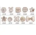 10pcs White mix