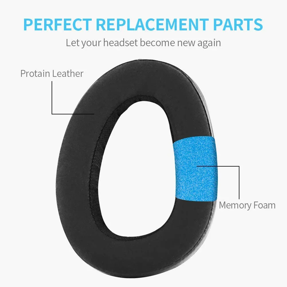 1 Pair Replacement Ear Pads Cushion Cover For Sennheiser GSP600 GSP500 GSP 600 500 Headphone Headset Earpads Ear Cups