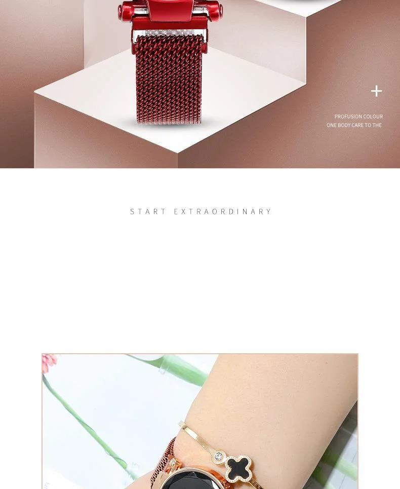 Trendy Neue Led Uhr Magnet Online Promi Die Gleiche Kreisförmige Touchscreen Armbanduhr_voghion.com