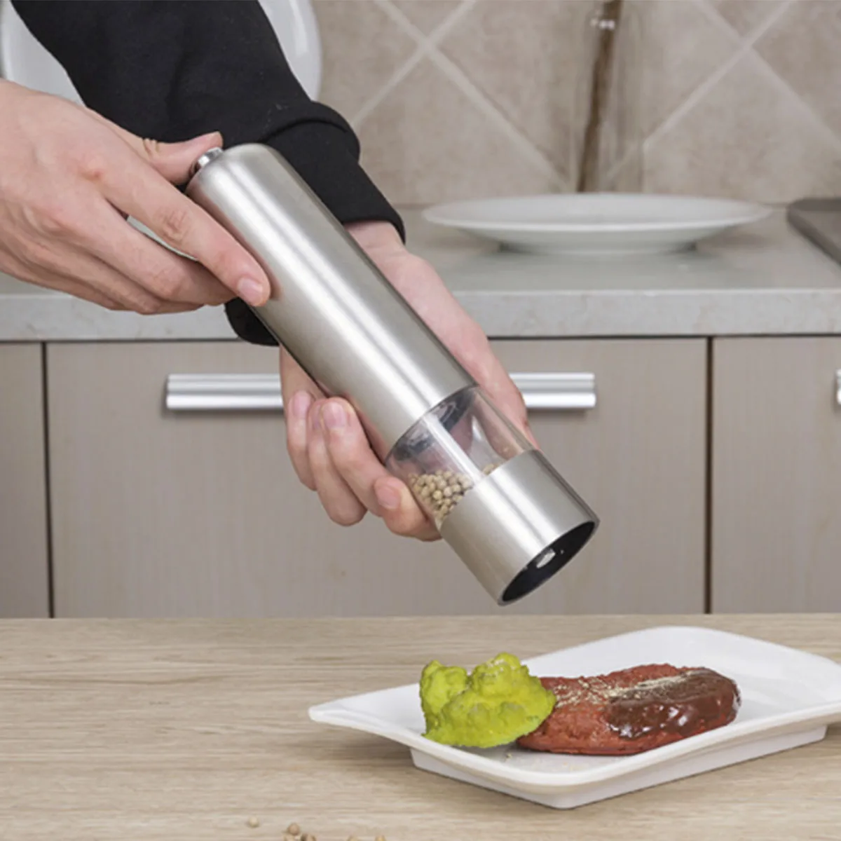 Buy Wholesale China Electric Salt And Pepper Grinder Set - Battery