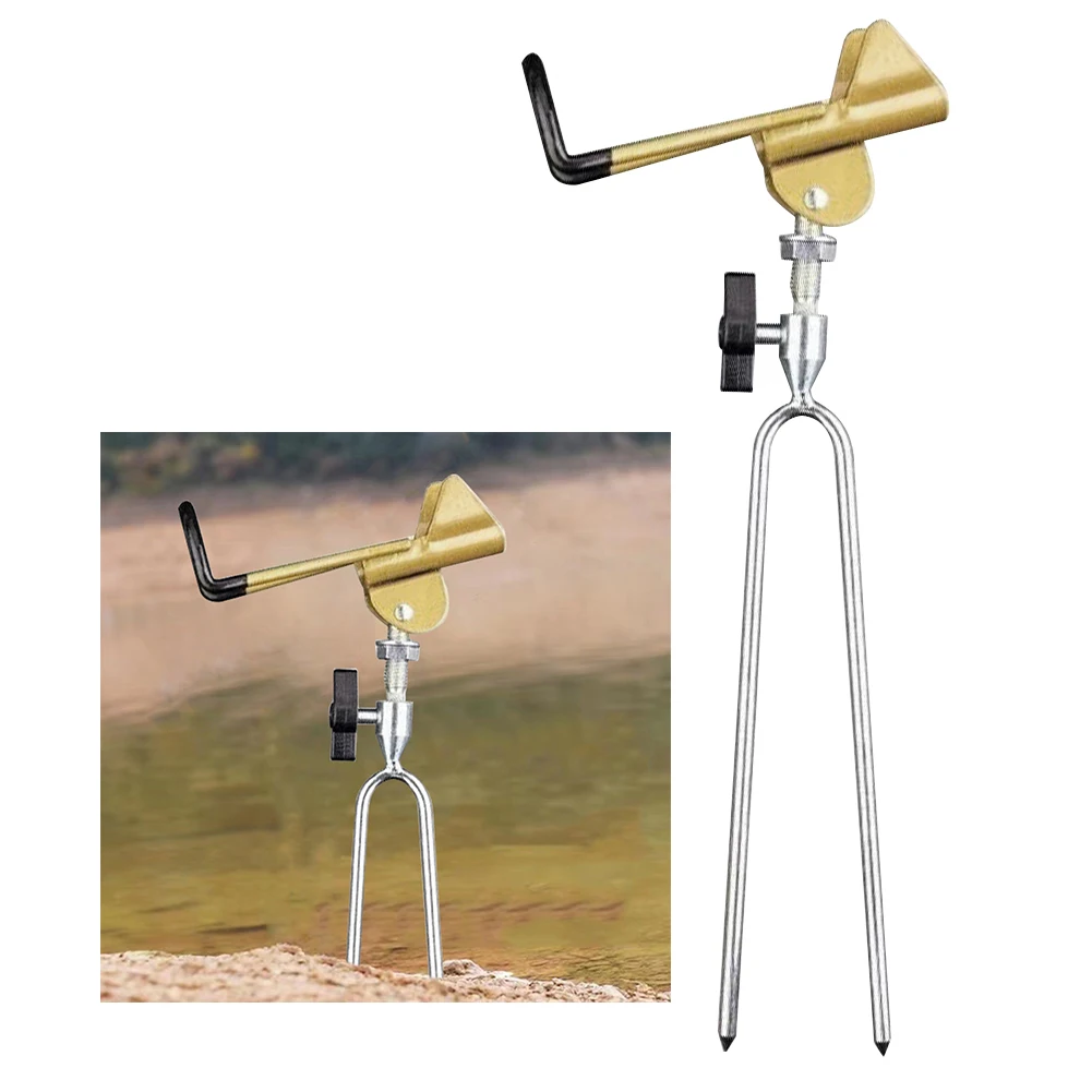 Fishing Rod Holders Luminous Non-slip Mat Fishing Rod Stand Ground Beach Equipment for Bank