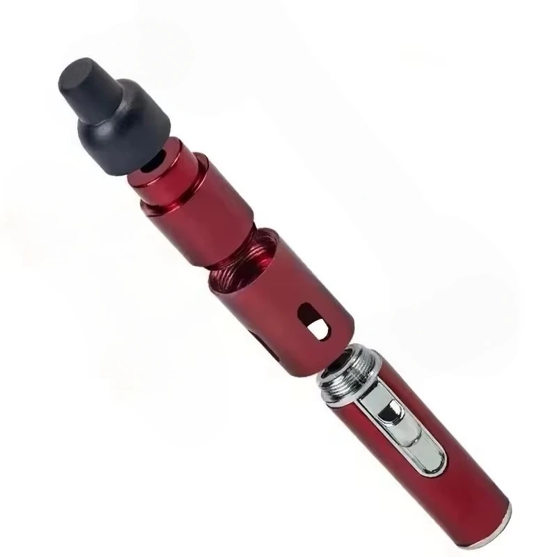 Se0be0bb0135f4ae58ff7cbc64931f67cr.jpg Hot Selling Aromatherapy Lighter Portable Mini Metal Pipe with Volcanic Stone - Image 1