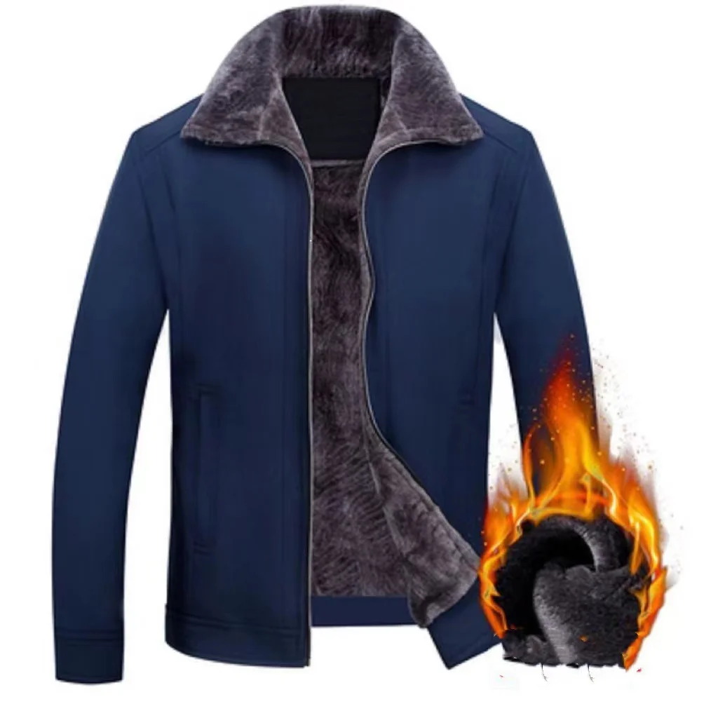 

2023 Winter Warm Mens Bomber Jackets Casual Male Outwear Fleece Thick Windbreaker Jacket Mens Military Baseball Coats Clothing