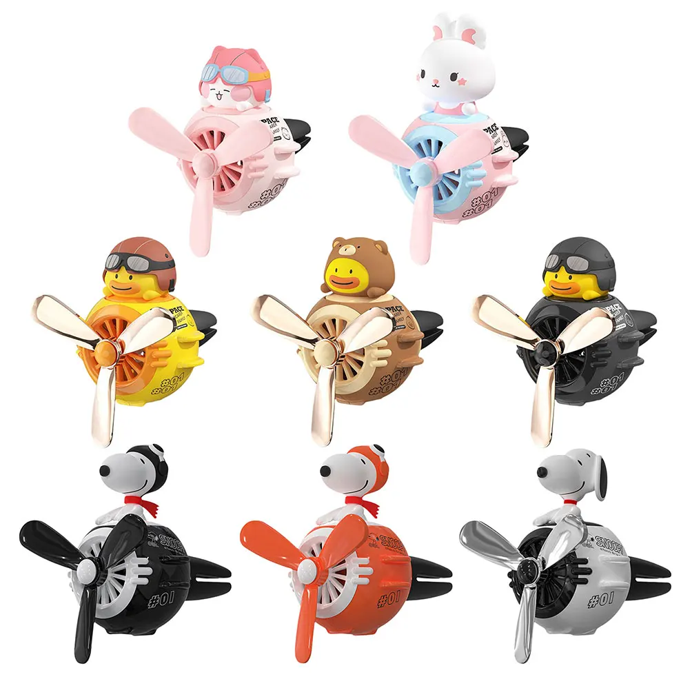 Car Air Freshener Refills Cute-Snoopy Anime Pilot Car Air Freshener